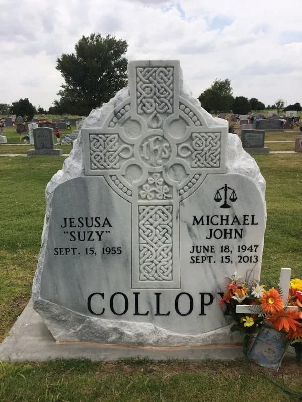 Custom granite memorial by Sadler & Son Monument Works, CM 56