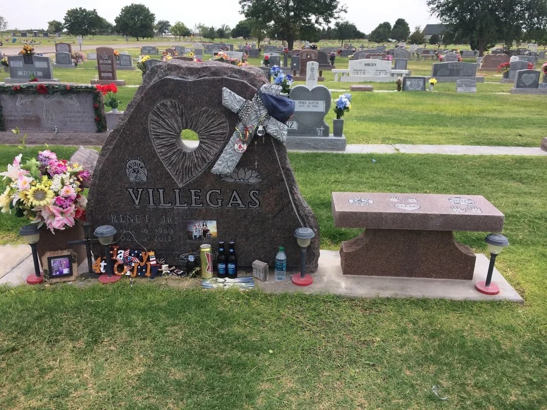 Custom granite memorial by Sadler & Son Monument Works, CM 03