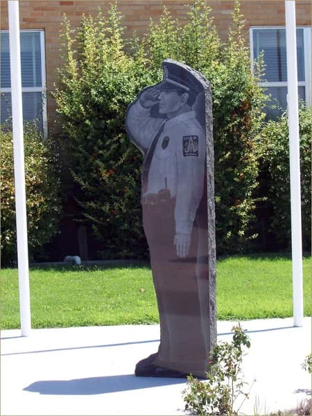 Custom granite memorial by Sadler & Son Monument Works, CM 11