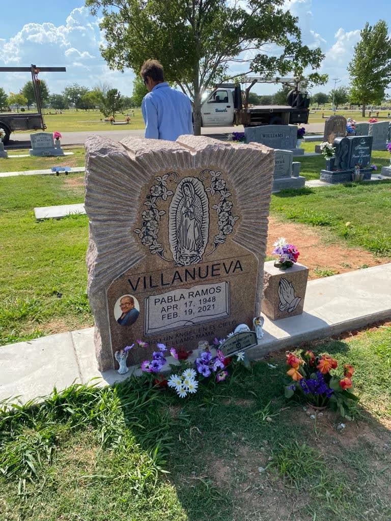 Custom granite memorial by Sadler & Son Monument Works, CM 70