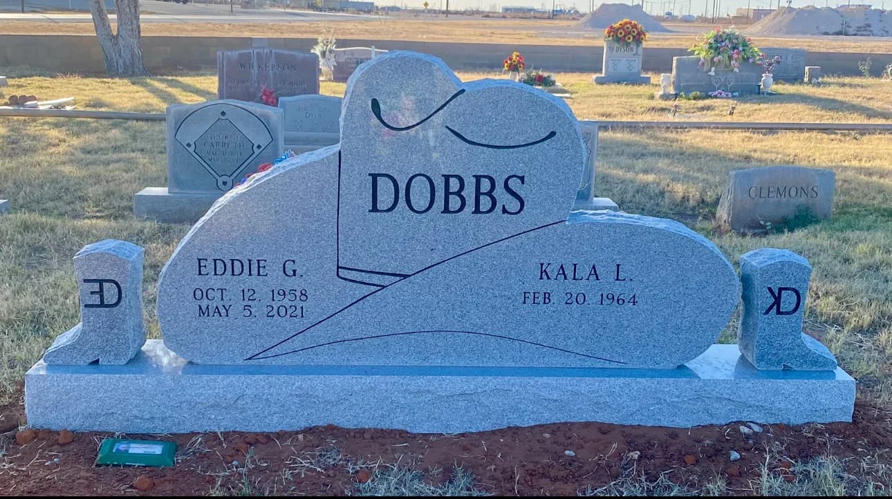 Custom granite memorial by Sadler & Son Monument Works, CM 26