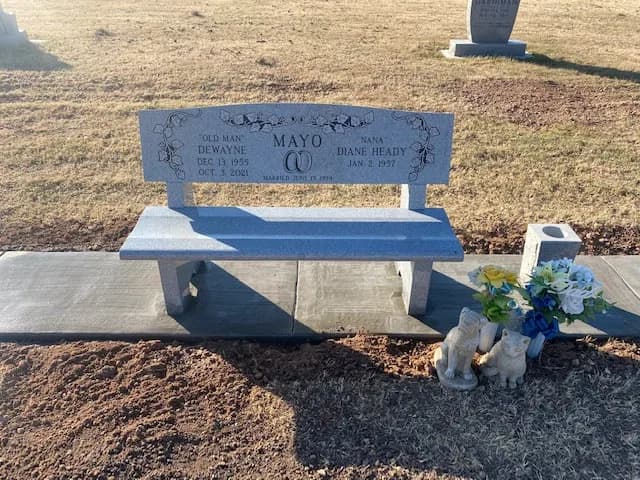 Custom granite memorial by Sadler & Son Monument Works, CM 41