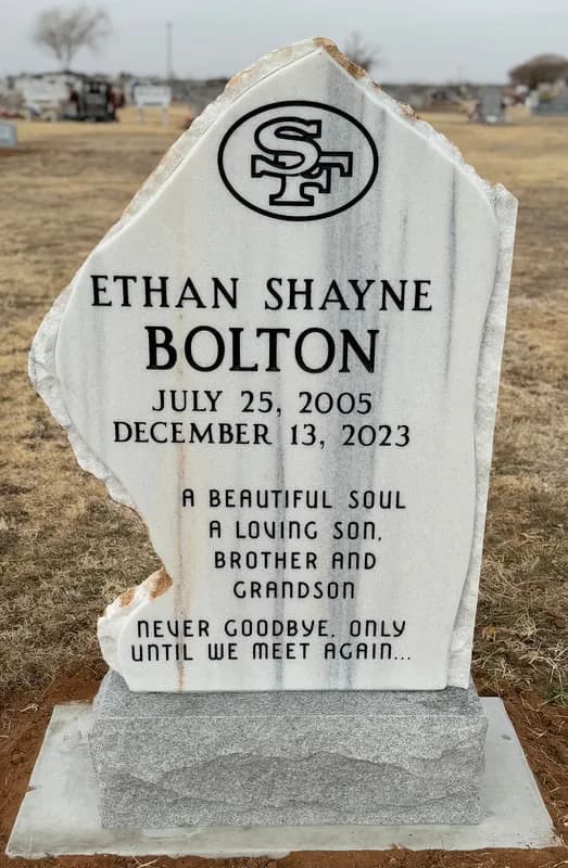 Custom granite memorial by Sadler & Son Monument Works, CM 78