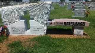 Custom granite memorial by Sadler & Son Monument Works, CM 81