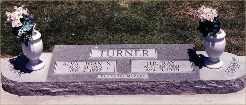 Flat/Beveled granite memorial by Sadler & Son Monument Works, FB 19