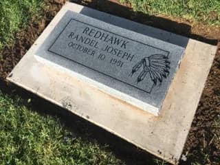 Flat/Beveled granite memorial by Sadler & Son Monument Works, FB 20