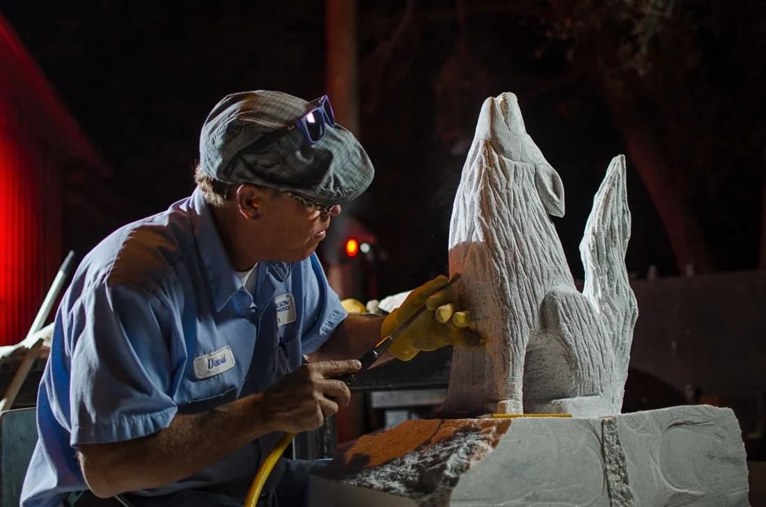 Sculptures granite memorial by Sadler & Son Monument Works, SC 21