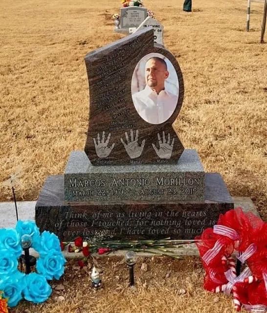 Single Upright granite memorial by Sadler & Son Monument Works, SU 77