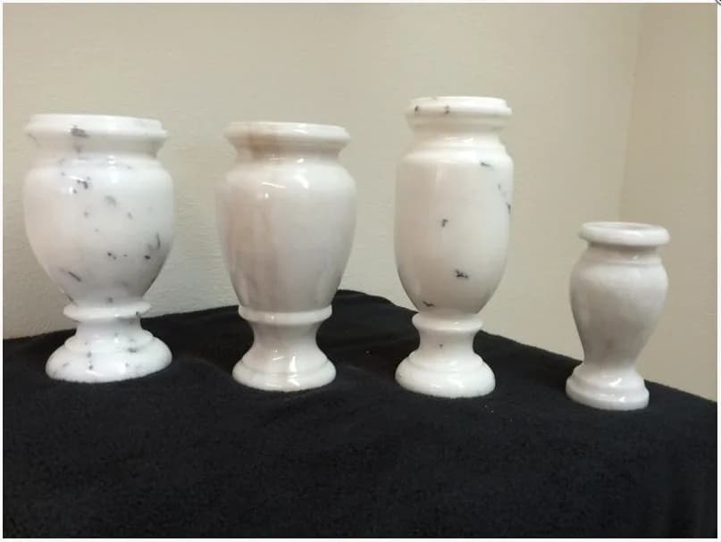 Vases granite memorial by Sadler & Son Monument Works, VA 04