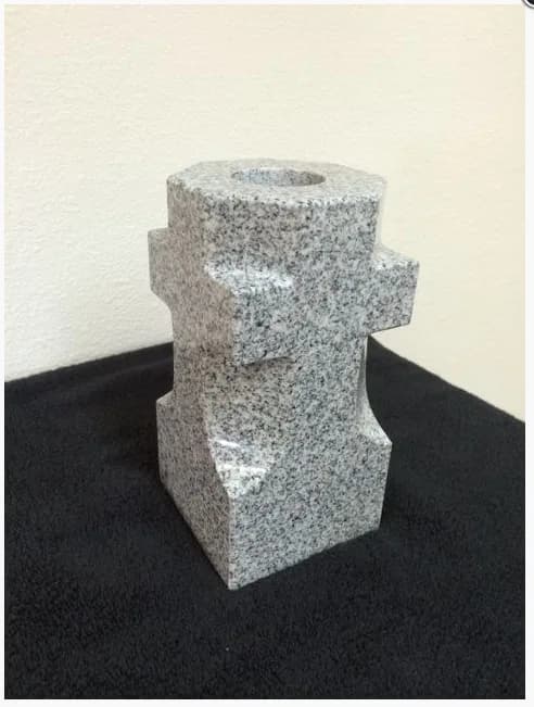 Vases granite memorial by Sadler & Son Monument Works, VA 01